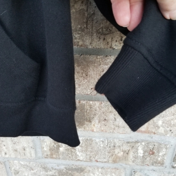 Authentic BLACK Naruto Shippuden AKATSUKI Cloud Hoodie Anime ZIP JACKET (Size M) - Picture 8 of 10